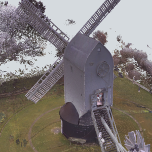 Blackacre 3D Scan, Clayton Windmill